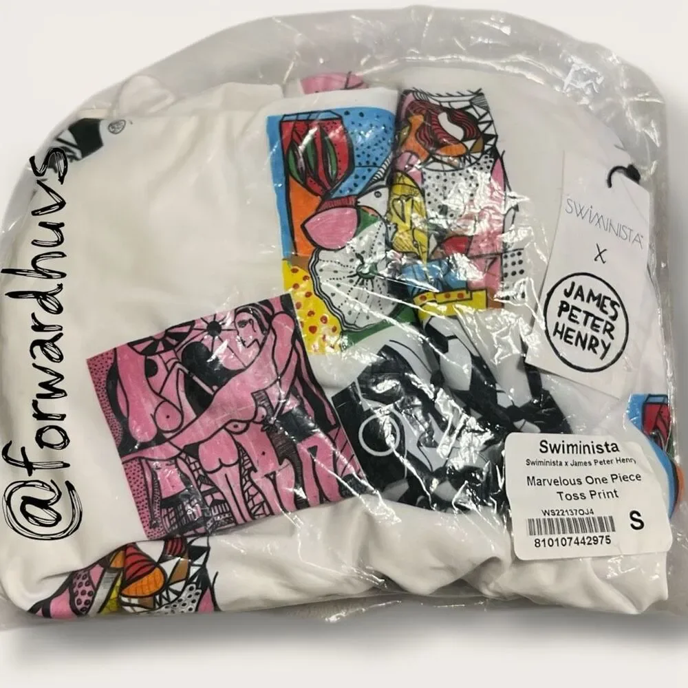 Swiminista x James Peter Henry Marvelous One Piece Art Toss S